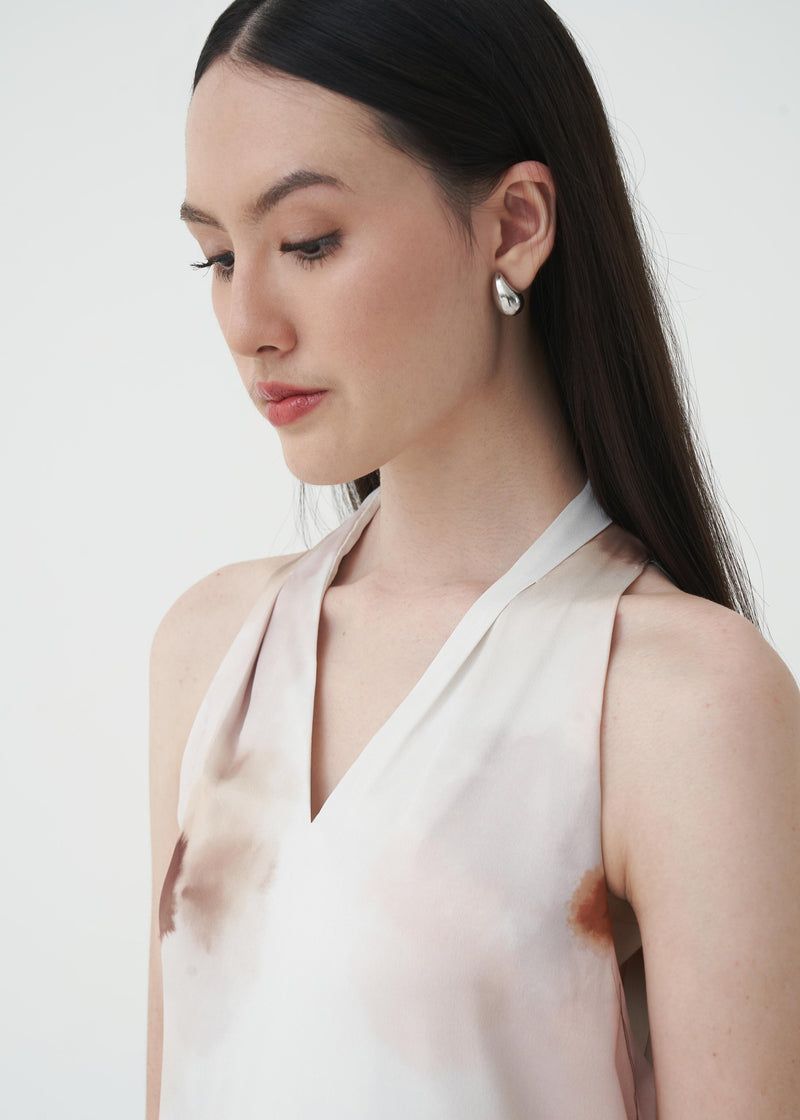 Debora Latte Print Dress