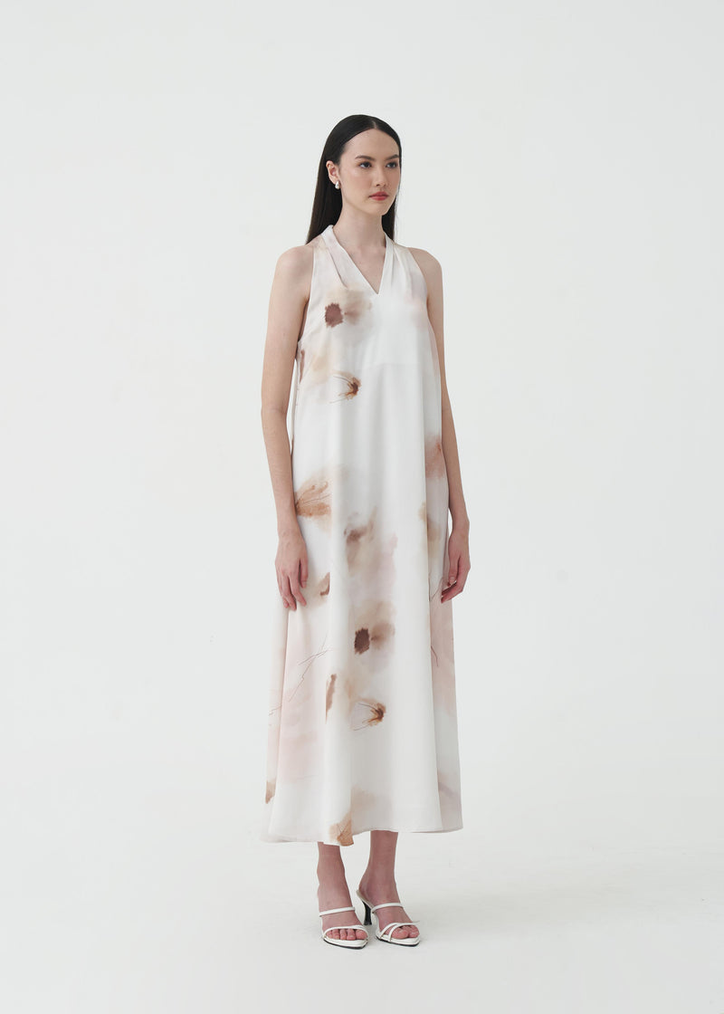 Debora Latte Print Dress