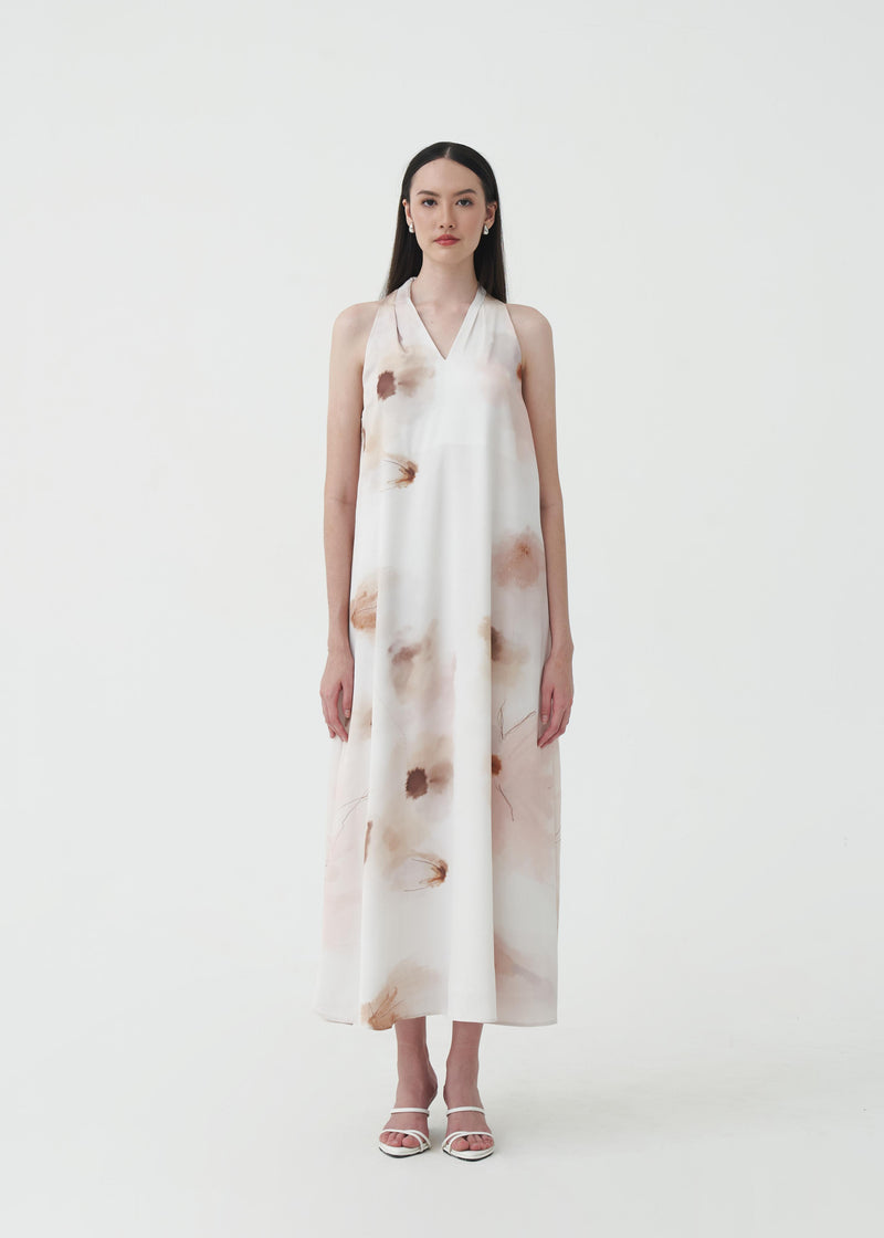 Debora Latte Print Dress