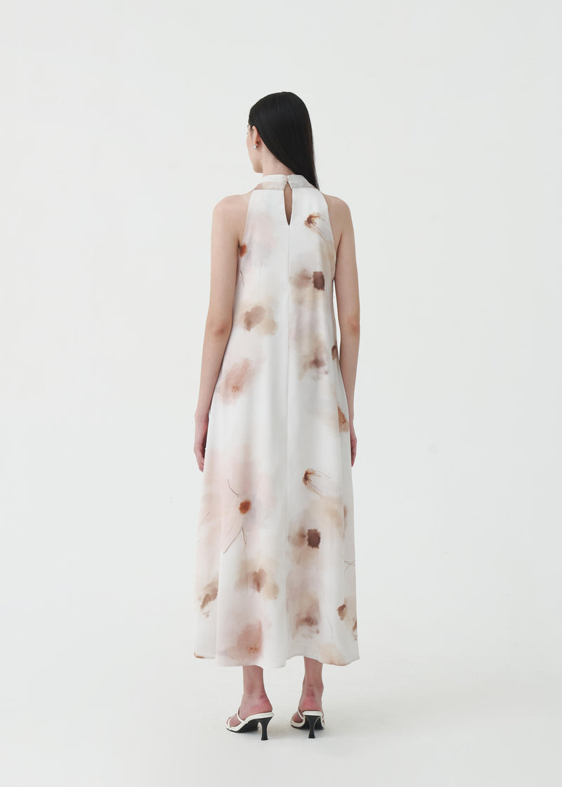 Debora Latte Print Dress