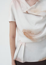 Lindsey Latte Print Top