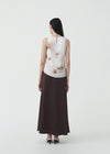 Adela Latte Print Top