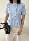 Zaela Light Blue Top