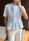 Zaela Light Blue Top