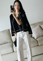 Samantha Black Brooch