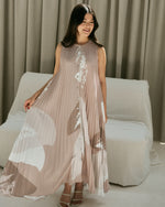 Fiona Dusty Pink Print Dress