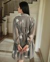 Athena Grey Print Dress