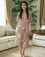 Renata Dusty Pink Print Dress