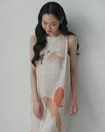 Delilah Peach Print Dress