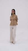 Marta Khaki Top