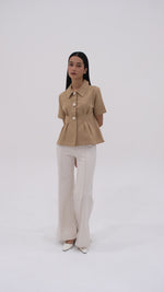 Marta Khaki Top
