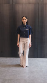 Erin Dark Denim Top (Privé Edition)