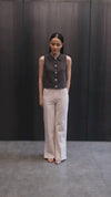Peggy Grey Top