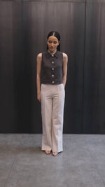 Peggy Grey Top