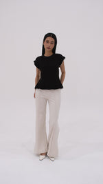 Amber Dark Brown Top