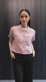 Hannah Pink Top