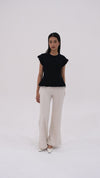 Amber Navy Top