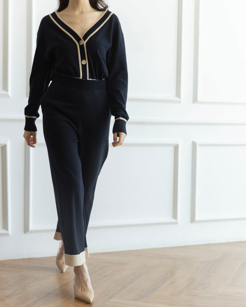 Andrea Navy Pants