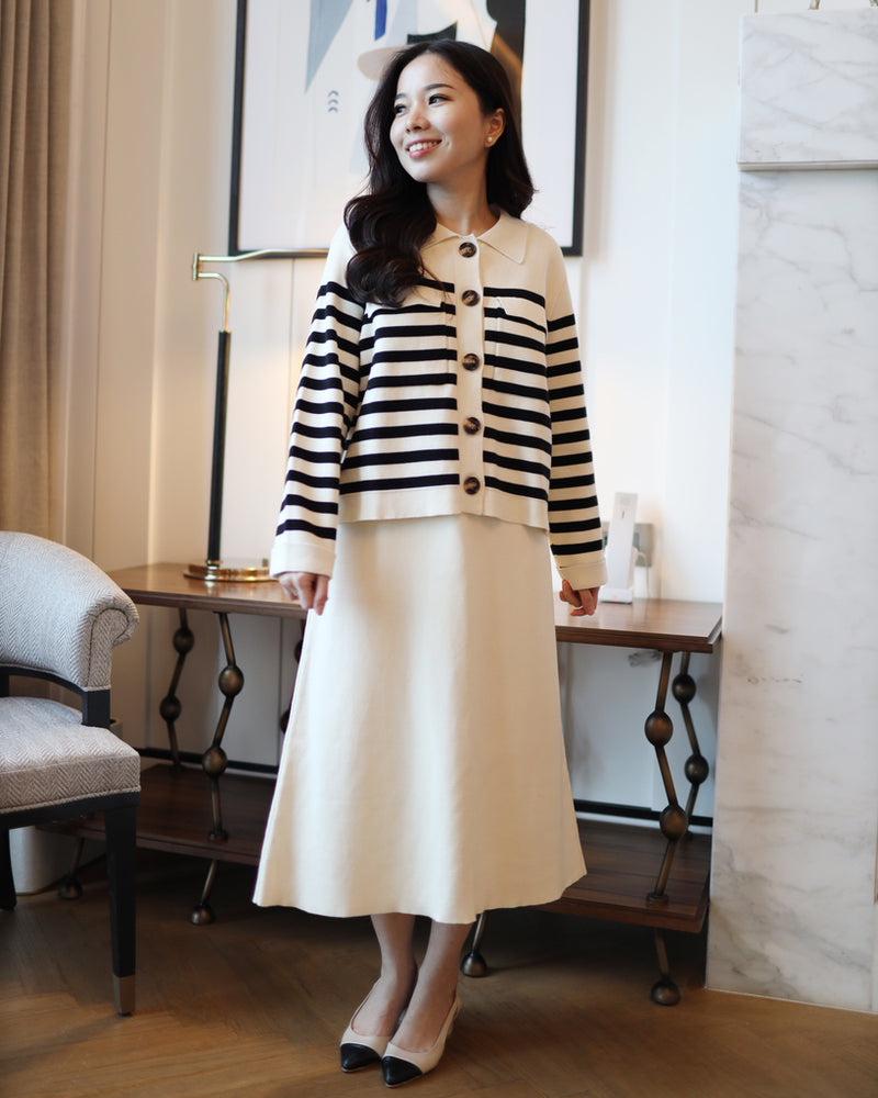 Anna White Skirt