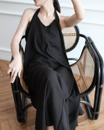 Iris Black Dress