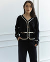 Dallas Black Cardigan