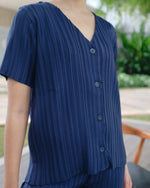 Malia Navy Top