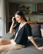 Matilda Navy Top