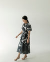 Noa Dark Gray Print Dress