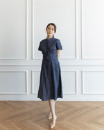Noa Navy Stripes Dress
