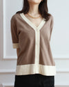 Matilda Brown Top
