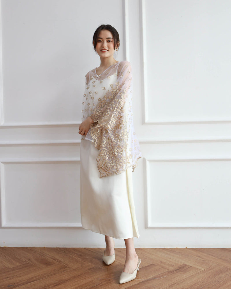 Irina Soft Gold Dress