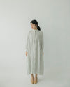 Gaia Gray Print Dress